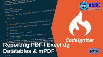 LIVE Coding: Buat Website dg CodeIgniter 12 - Reporting PDF / Excel dg Datatables & mPDF