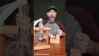 Sticky Brick sesh...TableTop Bong and HydroBrick Maxx gets you there fast!