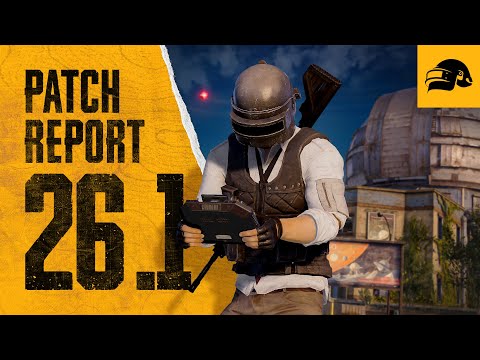 Patch Report: Update 26.1 | PUBG: BATTLEGROUNDS EUROPE