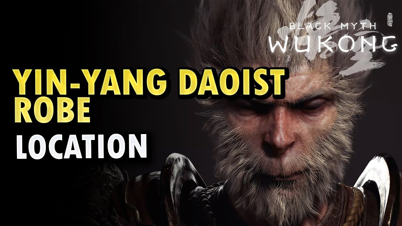 Yin Yang Robe Yin Yang Daoist Robe Location Black Myth Wukong - YouTube