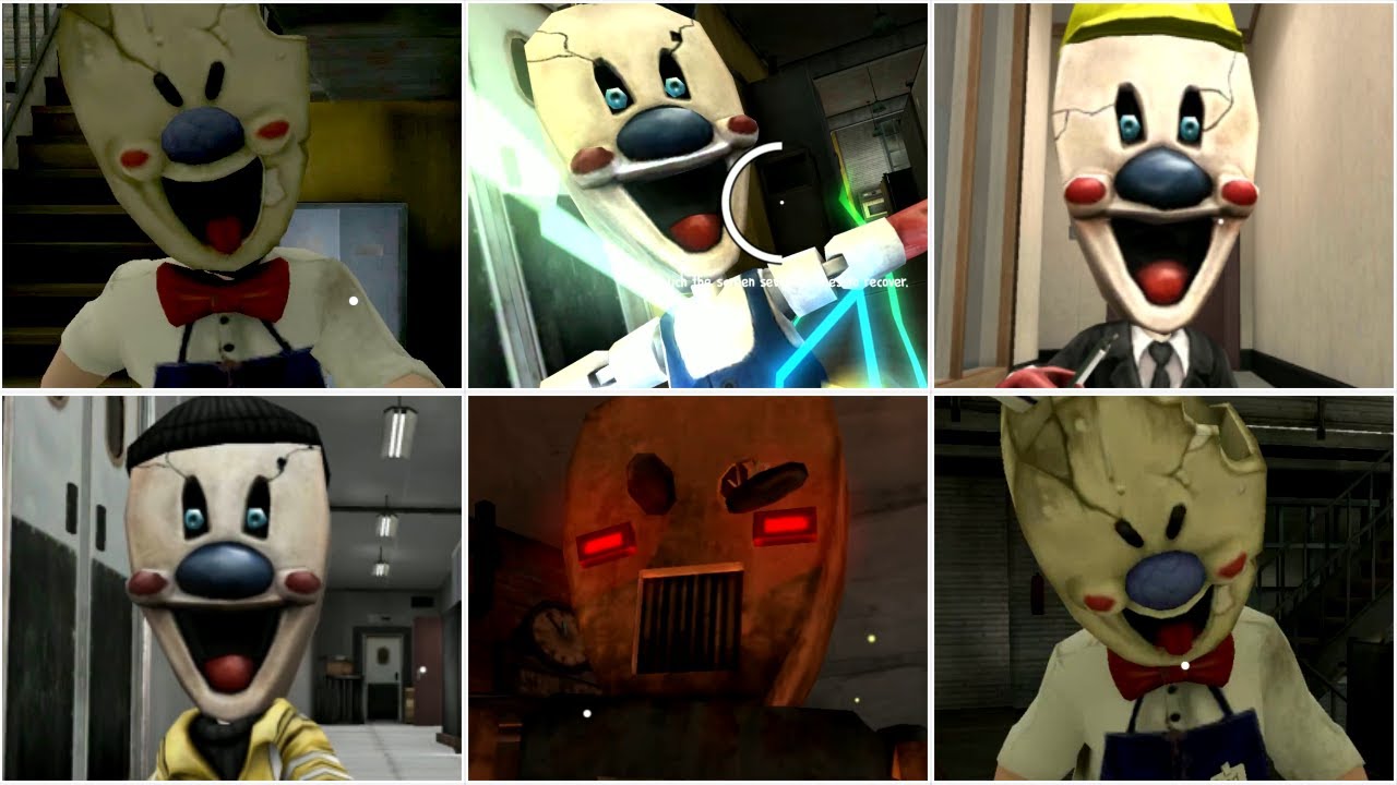 Ice Scream Episode 5 All Jumpscares