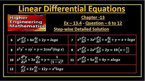 B S Grewal 13.4–Question 6 to 12