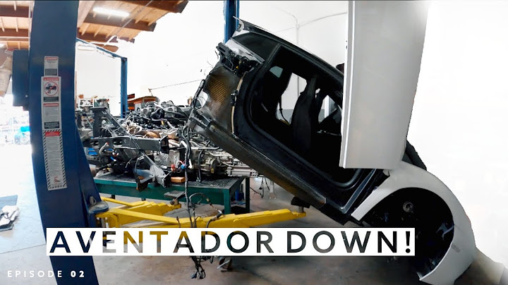 $400k Lambo Falls Off Lift.. Cracked Bumper! - Ep. 2