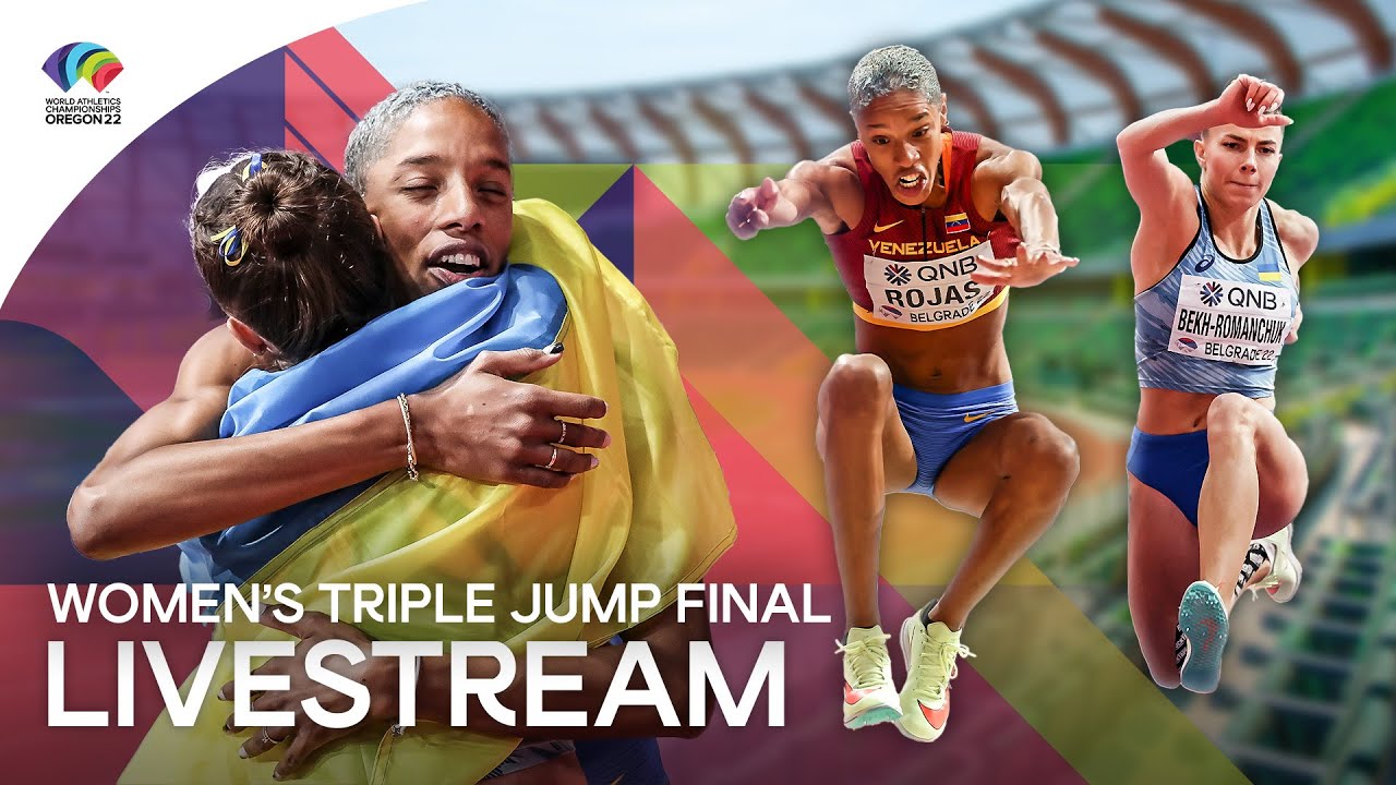 Day 4 Triple Jump Womens Final World Athletics Championships Oregon 2022 
