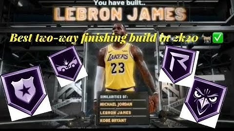 Best 2 way finisher build on 2k20