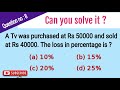 Compititive Exams | Q.no : 8 | Math Skills