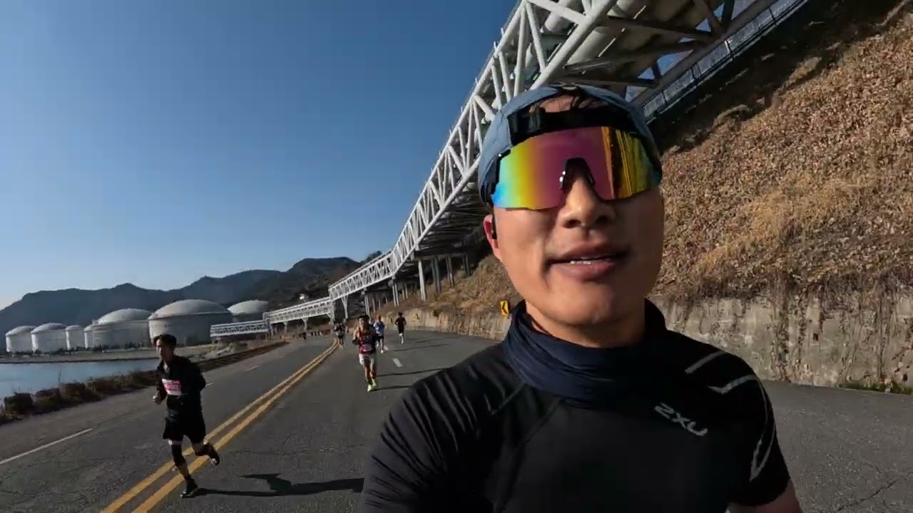2025년 여수해양마라톤 풀코스~순조롭게 가다~보기좋게 퍼짐~🤣😅