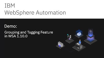 WebSphere Automation, Tags feature explained