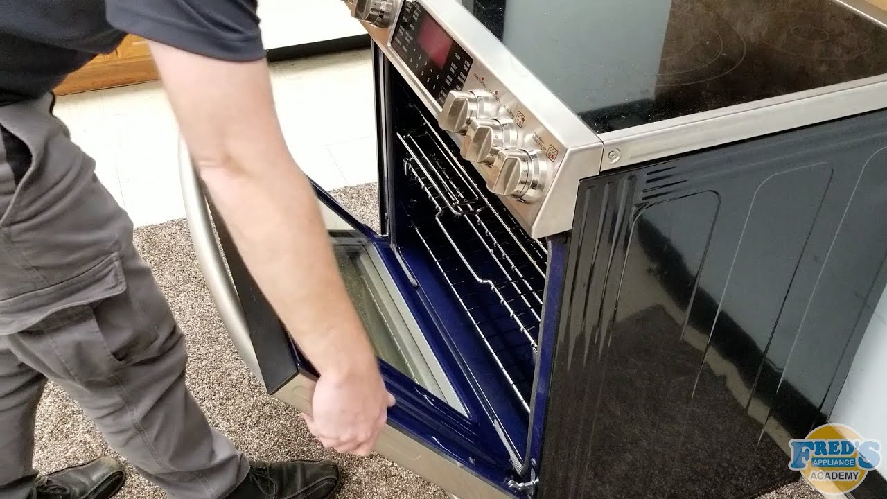 How to Clean the Oven Door Glass YouTube
