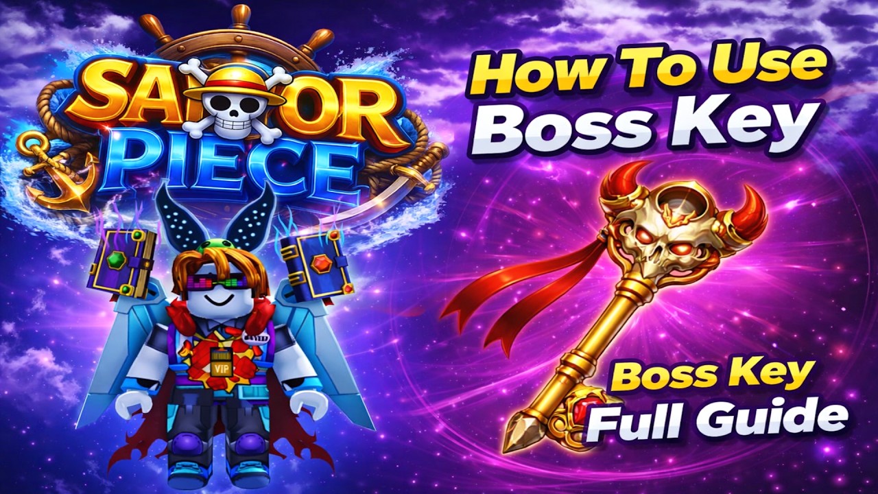 What Does Boss Key Do in Sailor Piece | How To Use Boss Key in Sailor Piece | Roblox