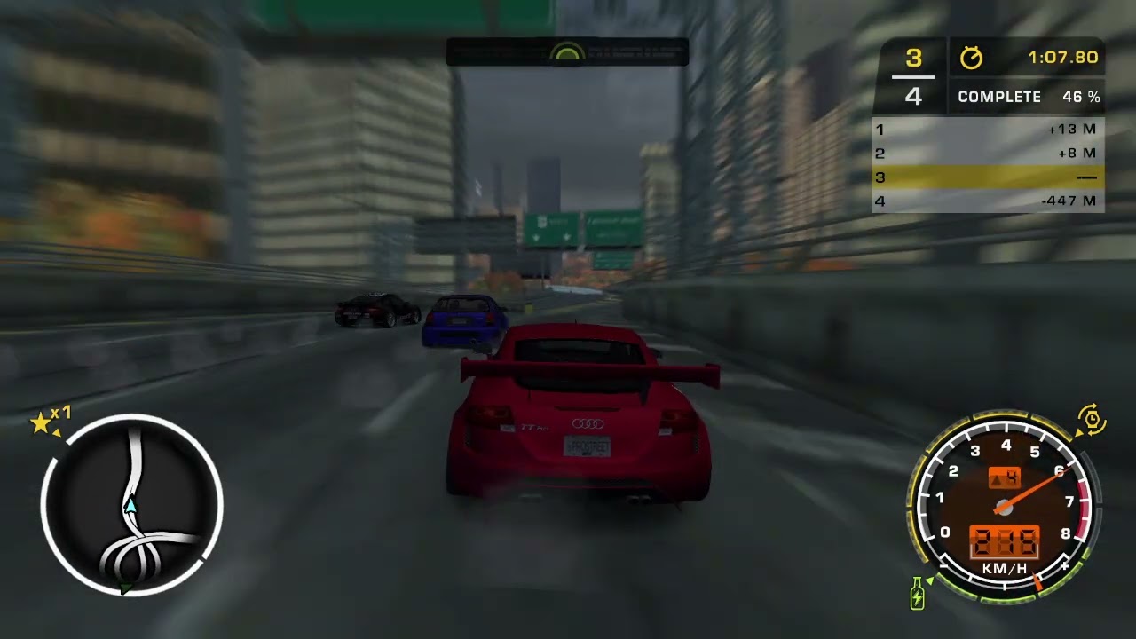 Driving The Audi TT RS In Need For Speed Most Wanted Ultimate Edition Mod (2)