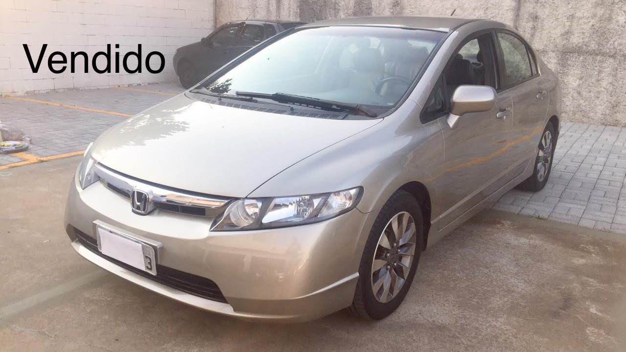 Honda Civic lxs 2008 Manual 140cv em detalhes