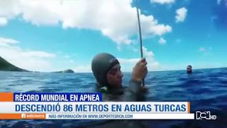 Sofía Gómez alcanza un nuevo récord mundial de apnea