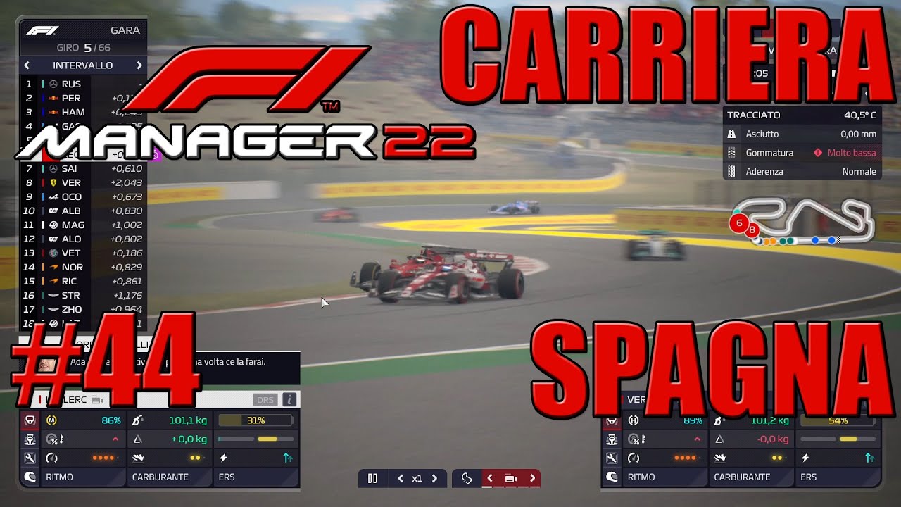 F1 Manager 2022 - Gameplay ITA - Carriera - Let's Play #44 - Meglio di ...