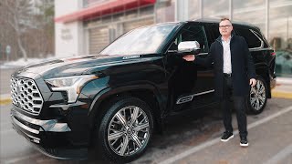 2026 Toyota Sequoia Capstone - Full Walk Around & Drive POV!