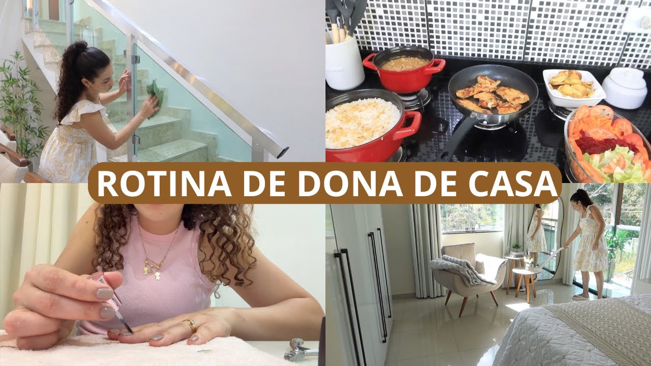 COLOCANDO A CASA EM ORDEM, DICAS DE LIMPEZA E PRODUTOS, ALMOÇO SIMPLES, FIZ AS UNHAS E MAIS...