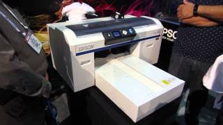 Epson SureColor F2000 DTG Dark Shirt Printing Start to Finish - YouTube