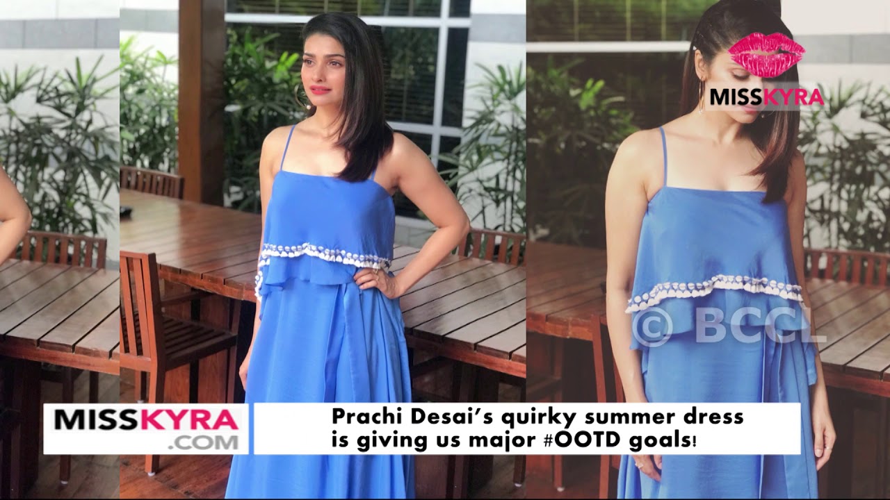 Happy Birthday Prachi Desai : 5 times the actress quirked up her fashion game!