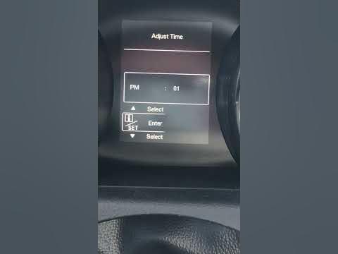 How to set clock on 2018 / 2019 Subaru Legacy and Outback #Shorts - YouTube