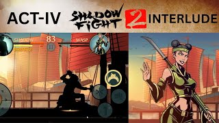 Shadow Fight 2 || SHADOW VS WASP And Her Bodyguards | Interlude | Act-IV | Pirate Throne | #sf2 #fyp screenshot 5