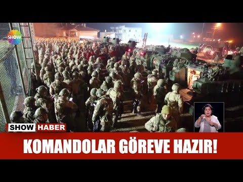 Komandolar göreve hazır!