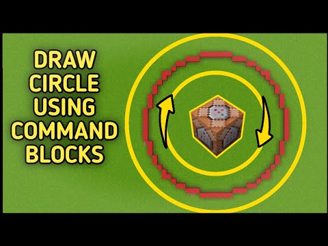 How To Draw Circles Using Command Blocks In Minecraft Bedrock Edition