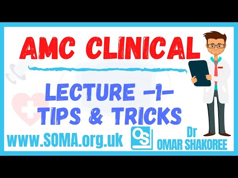 amc-clinical-exam-course-lecture-one