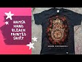 Hamsa Hand Bleach Painted Shirt