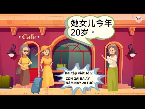 Video || PANDA CHINESE || Bài 5 - Tập viết chữ Trung Quốc... - YouTube
