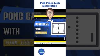 How to make Pong Game with HTML CSS Javascript