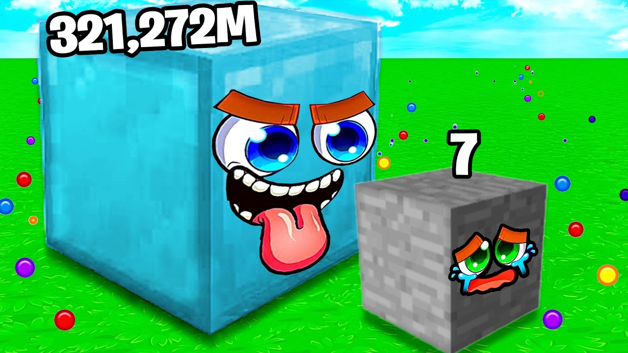 Ich WERDE zum GRÖßTEN MINECRAFT BLOCK in Roblox!😱