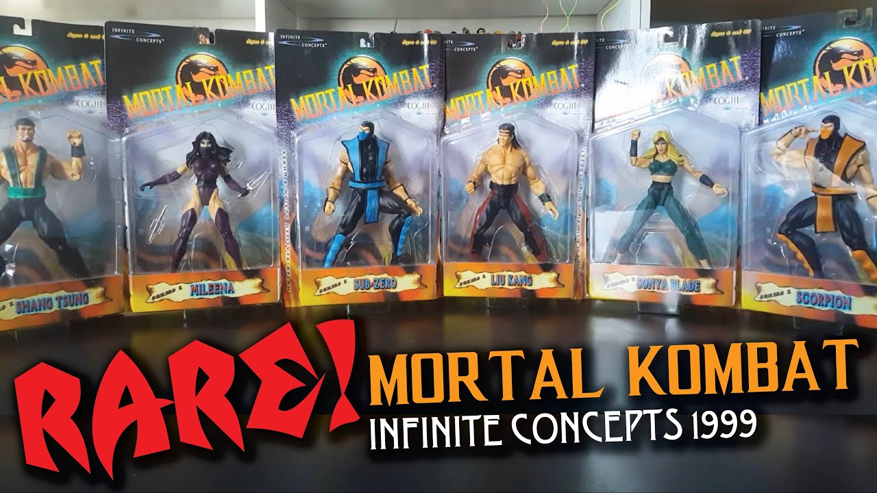 Распаковка РЕДКИХ фигурок Mortal Kombat Infinite Concepts! - SHARKREALM