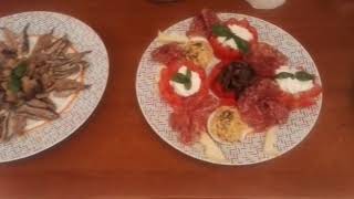 Pistol din antipasto semplice per aniversario