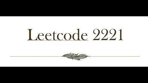 Leetcode 2221 | Find Triangular Sum of an array | Trying
