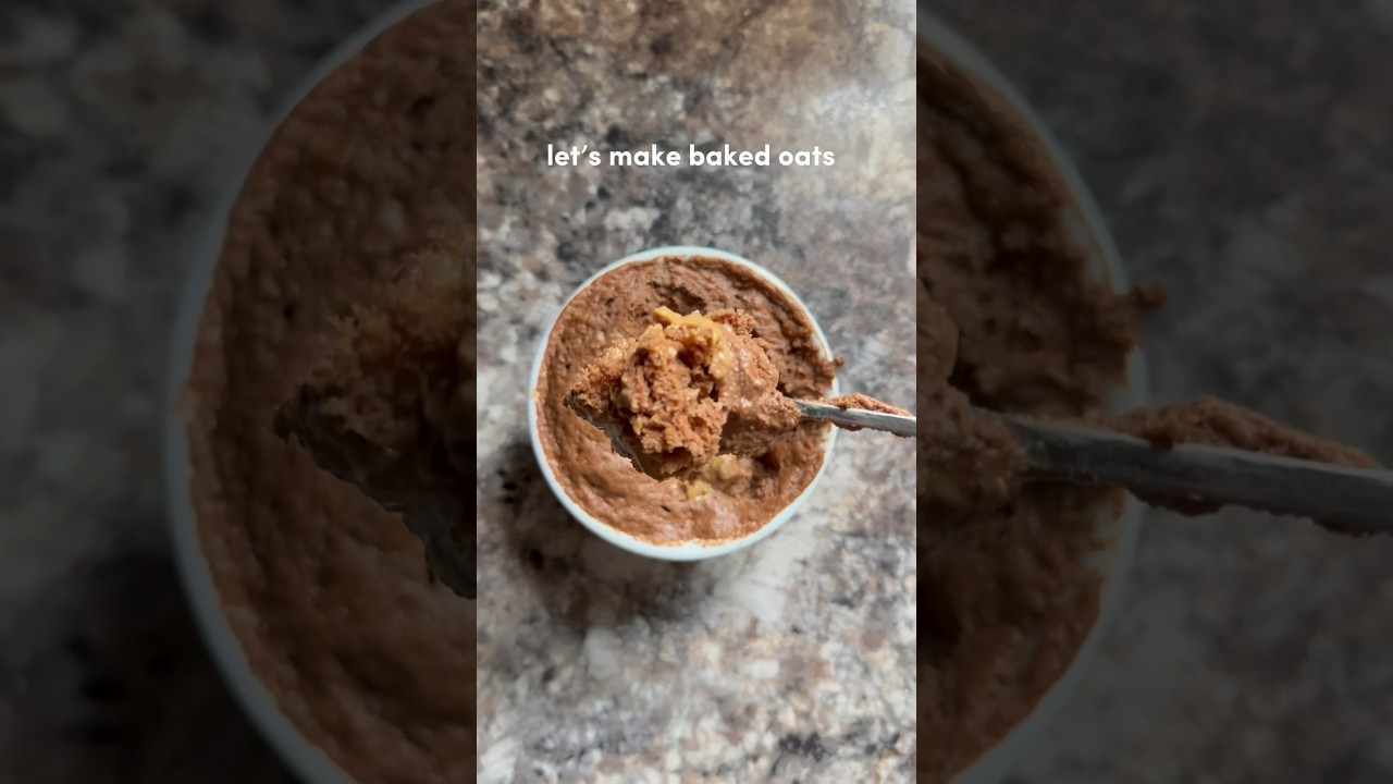 ЗАПЕЧЕННАЯ ОВСЯНКА ЗА 3 МИНУТЫ 