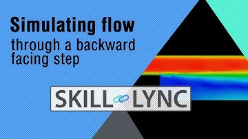 Simulating flow through a backward facing step