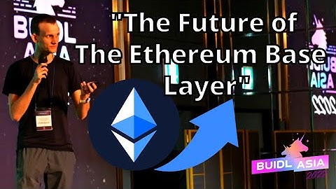 ETH 2.0 Update News, Vitalik Buterin Live Talk - The Future Of Ethereum Base Layer at BUIDL Asia 