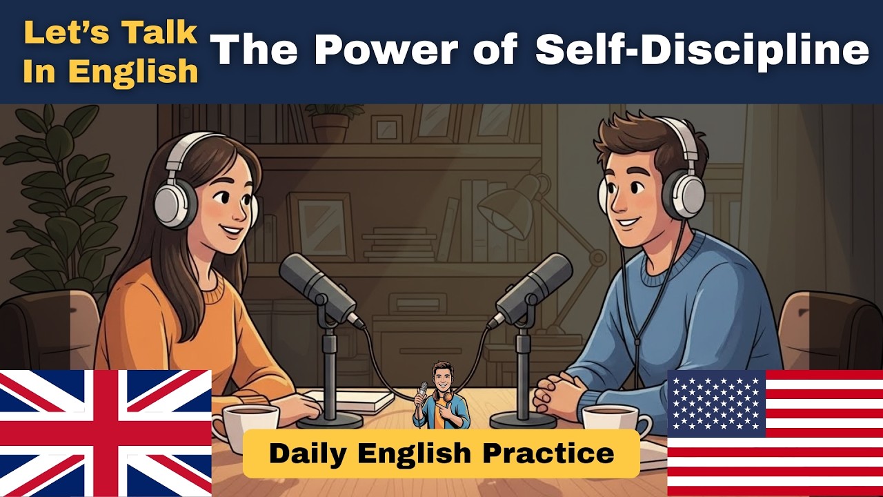 The Power of Self-Discipline in English | Daily English Practice | Mr. English Man