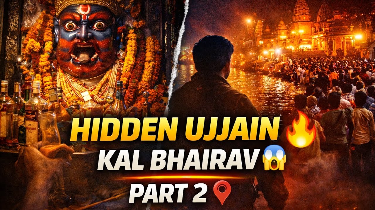 Exploring Ujjain 🔥 | Kal Bhairav Temple & Hidden Gems 🙏 (Part 2)