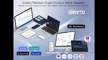 Tokenize Your Crypto Platform – Powerful Admin Template for Tokens, Wallets & Analytics