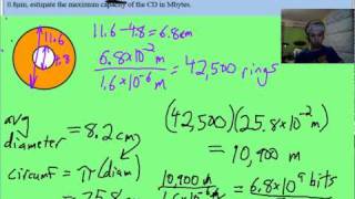 vid 2, topic 14, CD data storage problem and how CCDs work