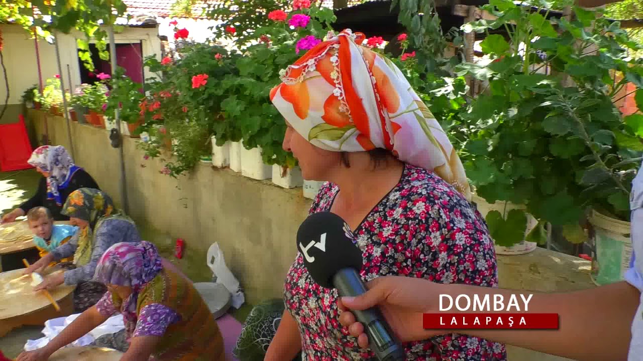 EDİRNE LALAPAŞA İLÇESİ DOMBAY KÖYÜ EDİRNE TELEVİZYONU KARIŞ KARIŞ EDİRNE PROGRAMI