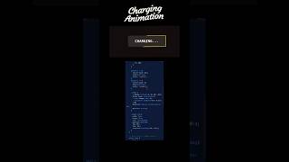 🔋⚡Changing animation //#html #css #js #animation #coding