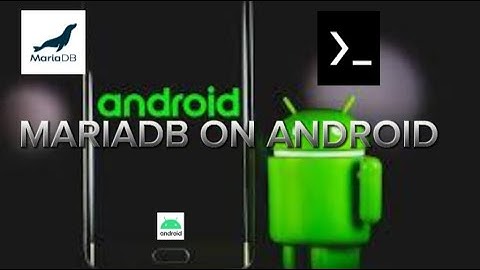 HOW TO INSTALL AND CONFIGURE MARIADB ON TERMUX