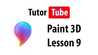 Paint 3D Tutorial - Lesson 9 - Stickers