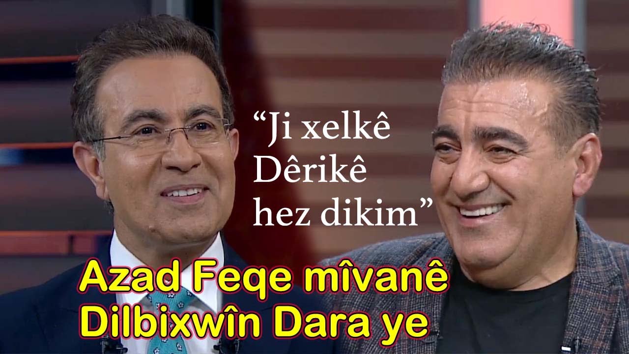 Dilbixwîn Dara ji Azad Feqe re: Ez ji xelkê Dêrikê hez dikimالفنان ازاد فقه ضيف ستوديو روداو
