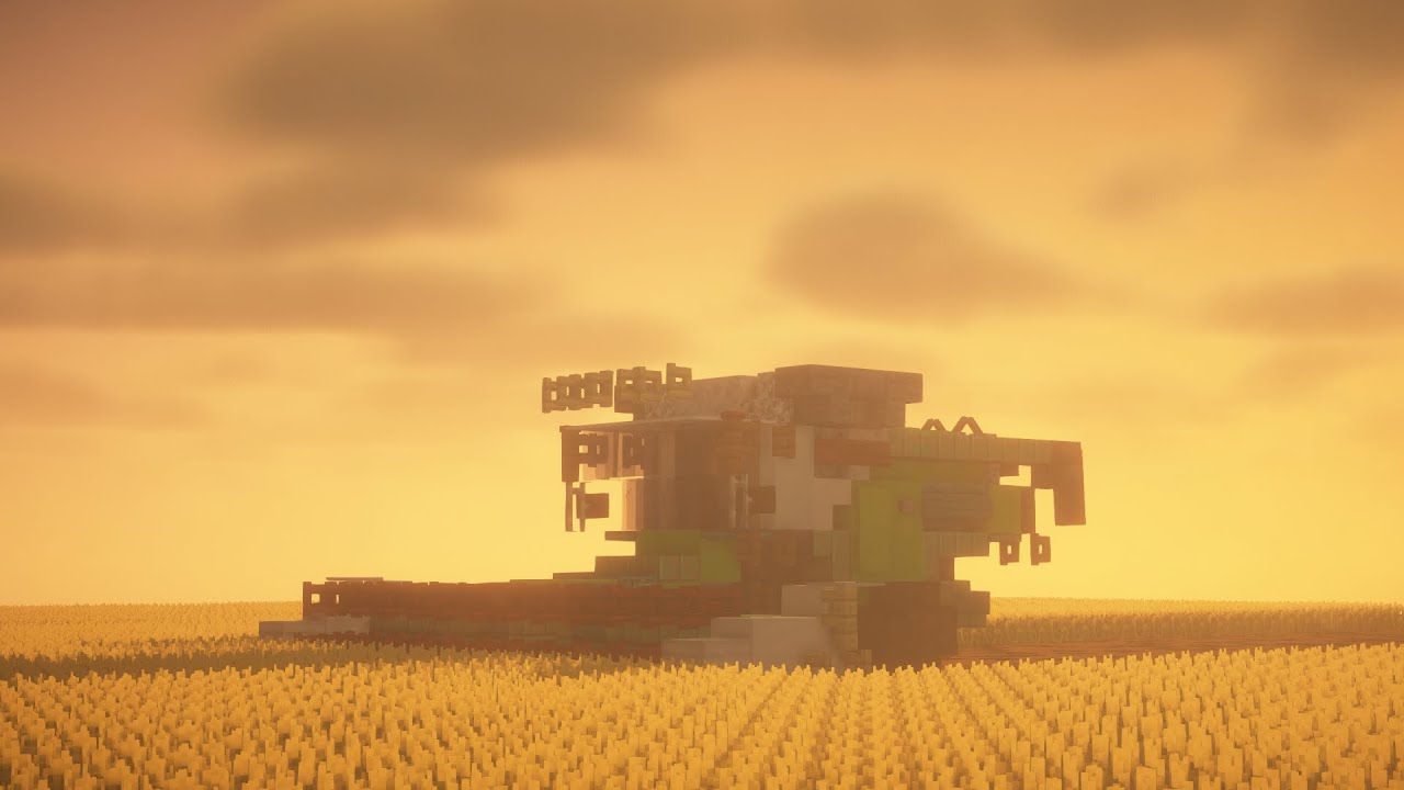 Minecraft How to build a Harvester in Minecraft Minecraft Harvester