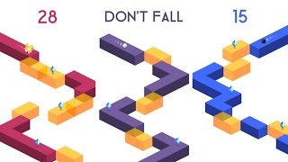 Don't Fall - Let's Play #01 | Ketchapp | Android IOS IPAD IPHONE APP [Mayos-Games] screenshot 2