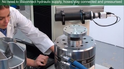 Tinius Olsen Universal Materials Testing Platform – Hydraulic grips