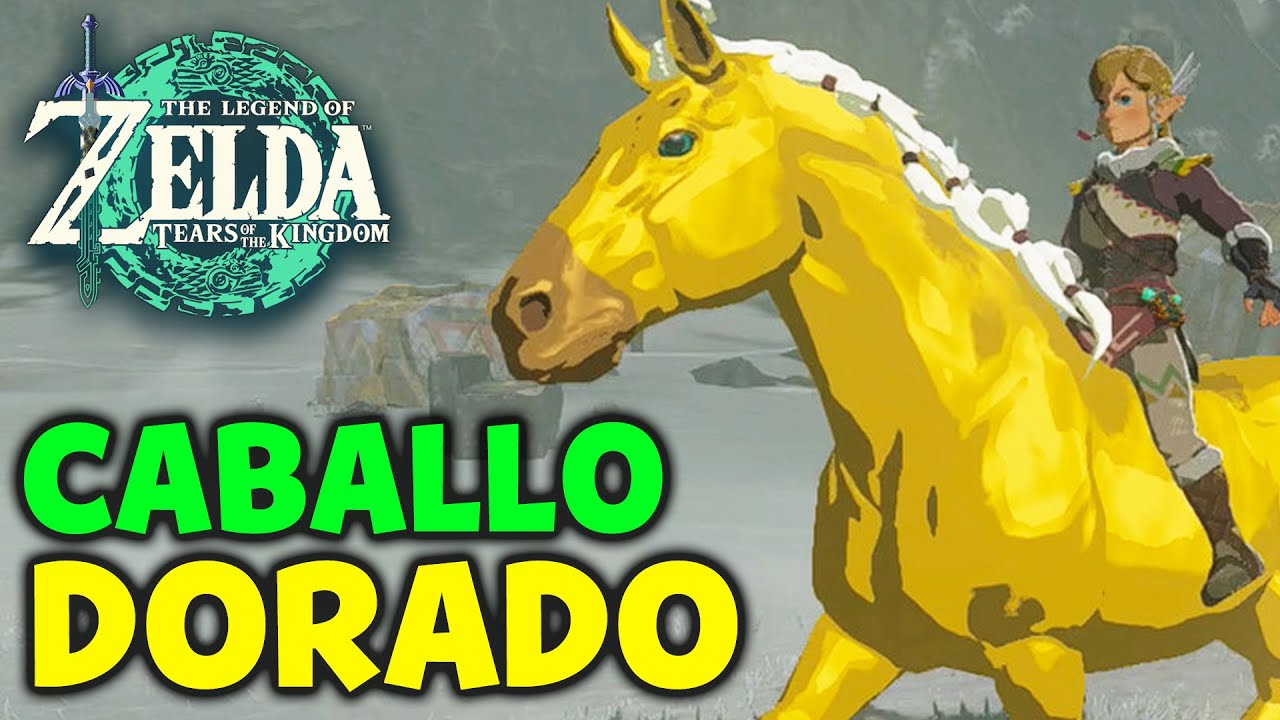 COMO CONSEGUIR el CABALLO DORADO de ZELDA en ZELDA TEARS OF THE KINGDOM Guía Español YouTube